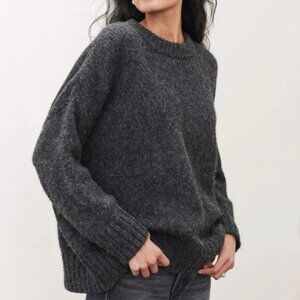 Alpaca Cocoon Crewneck -- Jenni Kayne